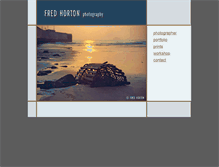 Tablet Screenshot of fredhortonphotography.com